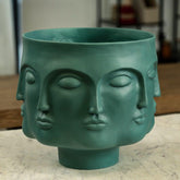 Edgar Multi Faced Planter Pine Green